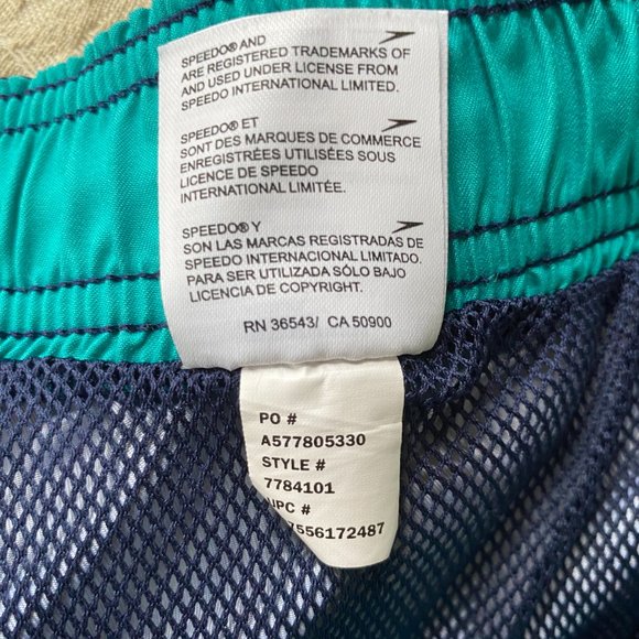 Speedo E-Board Swim Trunks - Marine Green - XL - Picture 6 of 6